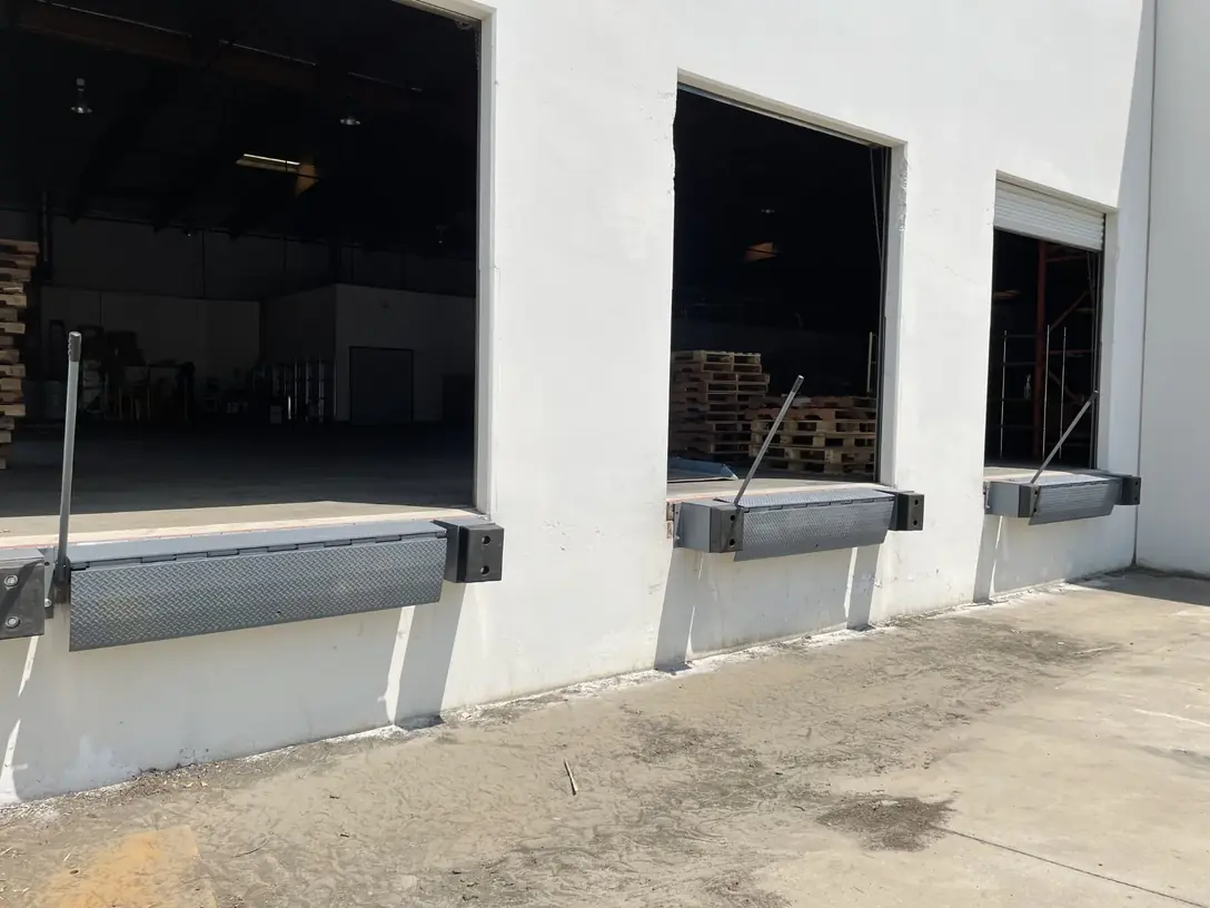 Dock equipment installation